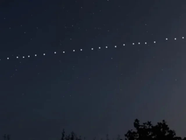 Comment voir les satellites Starlink dans le ciel nocturne